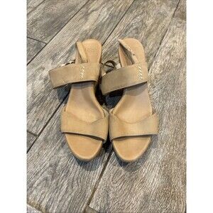 Ugg Elena Wedge Ankle Strap Sandals Women’s Size 10